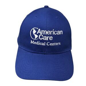 American Care Medical Centers Starpback Baseball Cap Blue OS Adjustable Hit